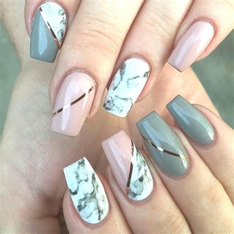 49 Luxury Nail Art Trends Ideas You Will Love Now Grey Nail Art