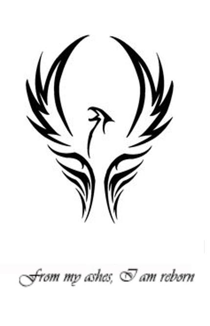 phoenix from my ashes I am reborn | Small phoenix tattoos, Tribal phoenix tattoo, Phoenix tattoo ...