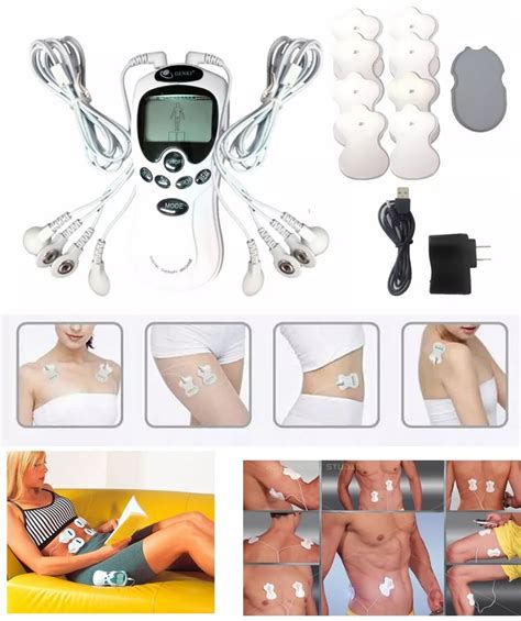 Mecánicos, como el masaje, la gimnasia, etc. Gimnasia Pasiva Digital - 8 Electrodos Tonifica Y Adelgaza ...