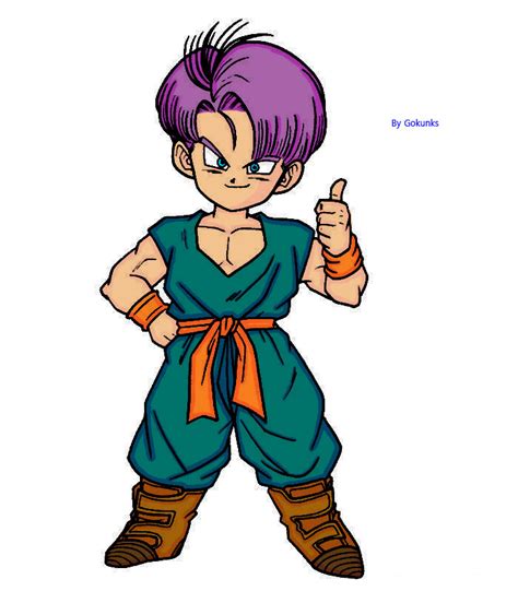 After the split in the timelines, kid trunks becomes this to future trunks. DRAGON BALL Z WALLPAPERS: Kid Trunks