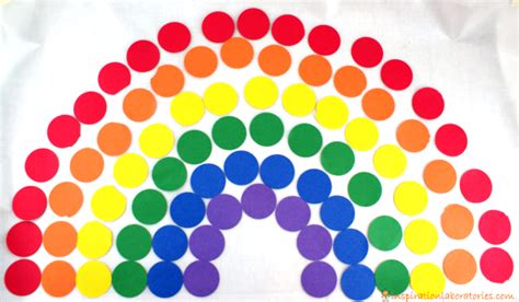 Rainbow Dot Art Inspiration Laboratories