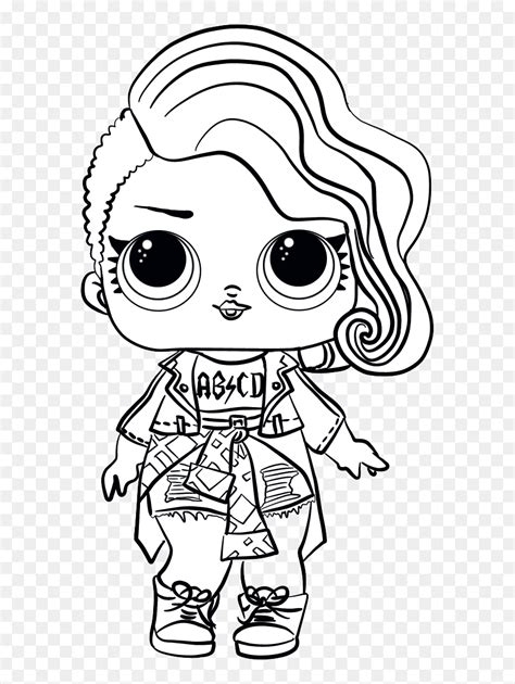 Get 20 Lol Glitter Series Lol Surprise Omg Dolls Coloring Pages