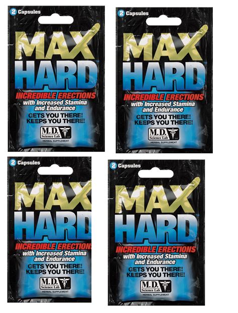 8 Pills 4 X 2 Max Laborious Less Assailable Longer Erect High Man
