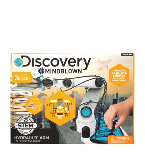 Discovery Channel Hydraulic Robotic Arm Diy Playing Set Harrods Us