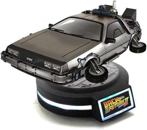 Kids Logic 120 Magnetic Floating Delorean Time Machine Back To The