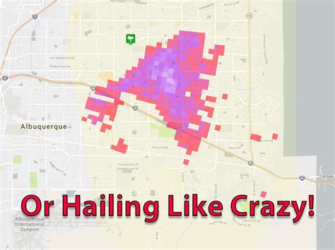Interactive Hail Maps Facebook Ad Page