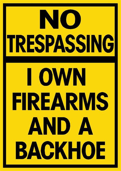 No Trespassing Aluminum Sign Funny 12x9 Etsy In 2021 Funny Signs