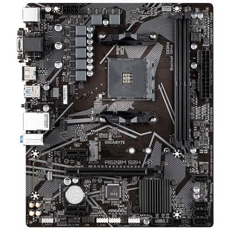 Renowned for quality and innovation, gigabyte is the very choice for pc diy enthusiasts and gamers alike. GIGABYTE A520M S2H AMD Ultra Durable Motherboard Pakistan