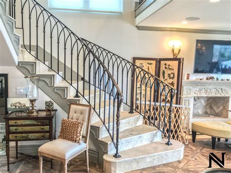 Modern Stair Railings — Custom Ornamental Iron Staircases Modern
