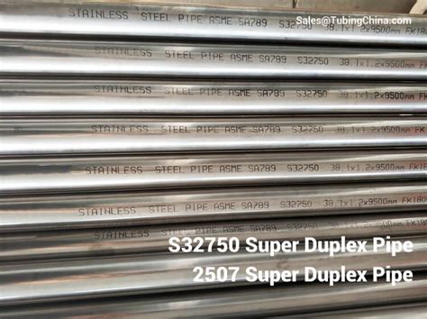 S32750 Super Duplex Tubing 2507 Super Duplex Pipe Manufacturer