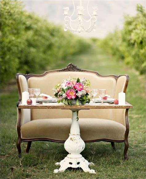 18 Vintage Wedding Sweetheart Table Decoration Ideas Emmalovesweddings