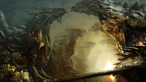 Fondos De Pantalla Cueva Guild Wars 2 Mitología Daniel Dociu