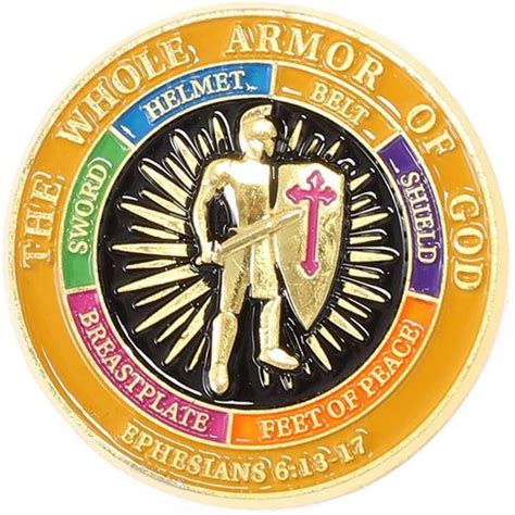 12 Pack Armor Of God Lapel Pins Great Accessories For Us Armed Forces