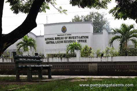 Pampanga Capitol Park Behind Is The National Bureau Of Investigation