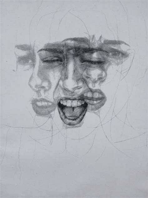 Conflicting Emotions By Sonya Wow I Want This Piece D Gcse Art