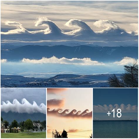 Rare Wave Shaped Clouds Captured By Sky Watcher In Wyoming Amazing Nature