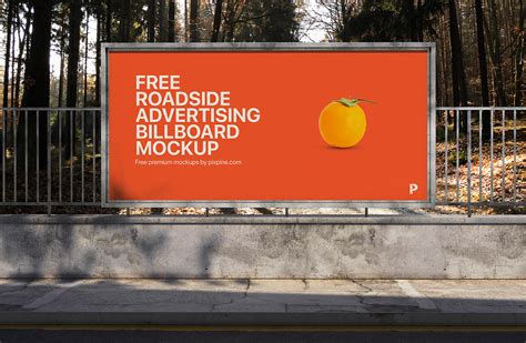 Free Roadside Advertising Billboard Mockup On Behance