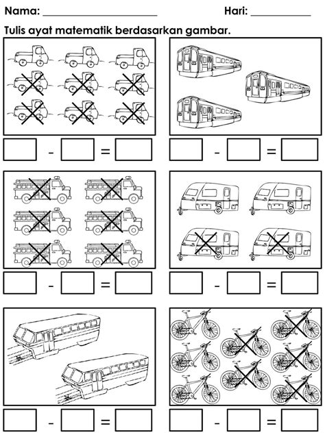 Contoh Soalan Matematik Tadika 6 Tahun