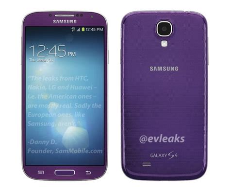 Gallery For Samsung Galaxy S4 Purple