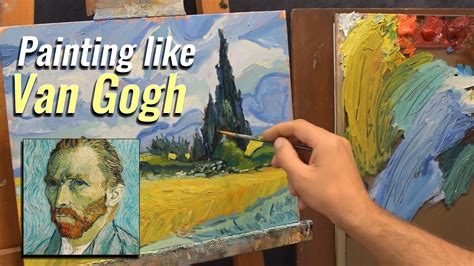 The Secrets Of Van Gogh S Painting Technique Oil Painting Tutorial Youtube