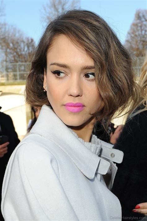 Bob haircuts celebrity short haircuts. 25 Excellent Hairstyles Of Jessica Alba