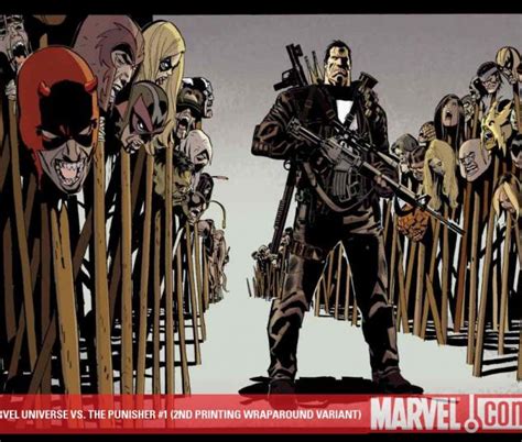 Marvel Universe Vs The Punisher 2010 1 2nd Printing