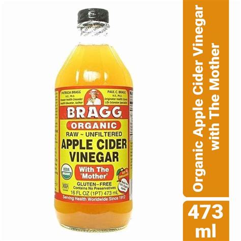 Shop Bragg Organic Apple Cider Vinegar With The Mother 473ml Online