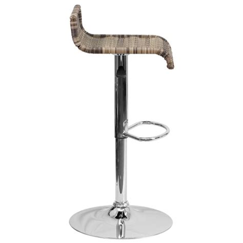 We've congregated the best wicker bar stools with neutral finish that we're sure that they will. Flash Furniture Wicker Backless Adjustable Bar Stool in ...