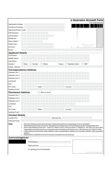 Insurers • product development trends. FREE 25+ Insurance Forms in PDF | MS Word