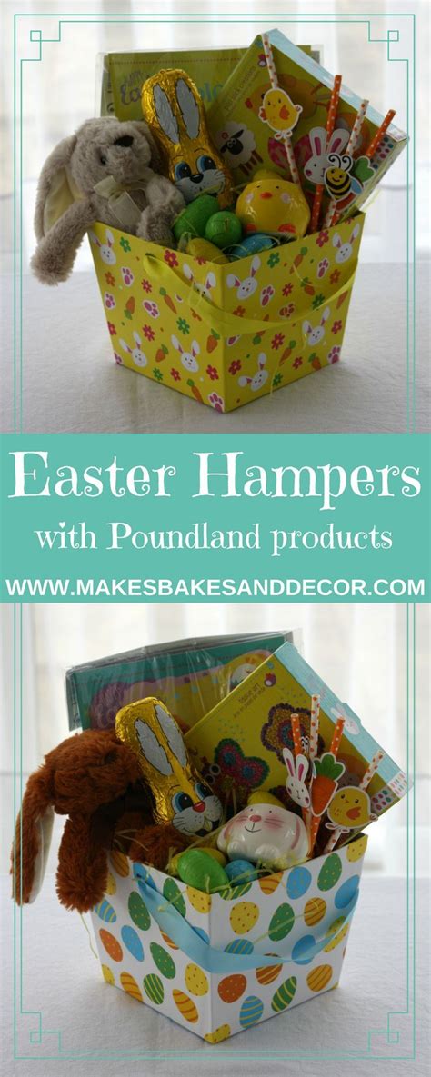 Different ways to use kids baskets. Kids Easter Hampers - Makes, Bakes and Decor | Kids easter hampers, Easter hamper, Easter kids