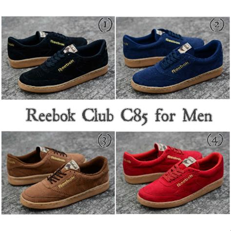 Entdecke die große auswahl an reebok kleidung und sneakern im offiziellen onlineshop. Jual Sepatu Reebok C85 for Man Fashion Terpopuler Shoes ...