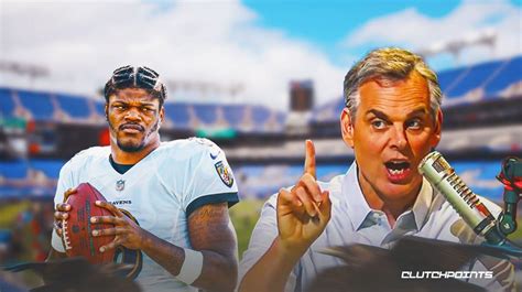 Ravens Lamar Jackson Called Out By Colin Cowherd Following Trade Demand