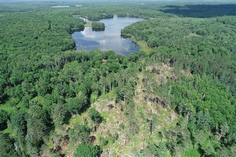 Clam Lake Wisconsin Aerial Photography Virtual Tour