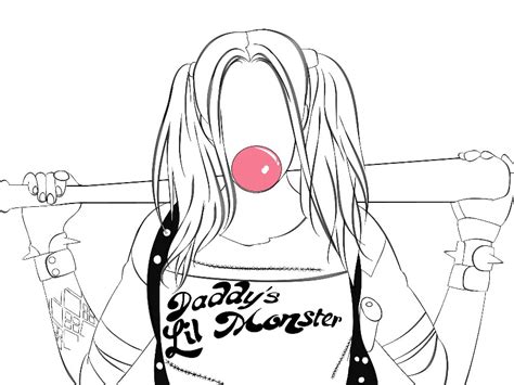 [download 22 ] Full Body Sketch Harley Quinn Drawing