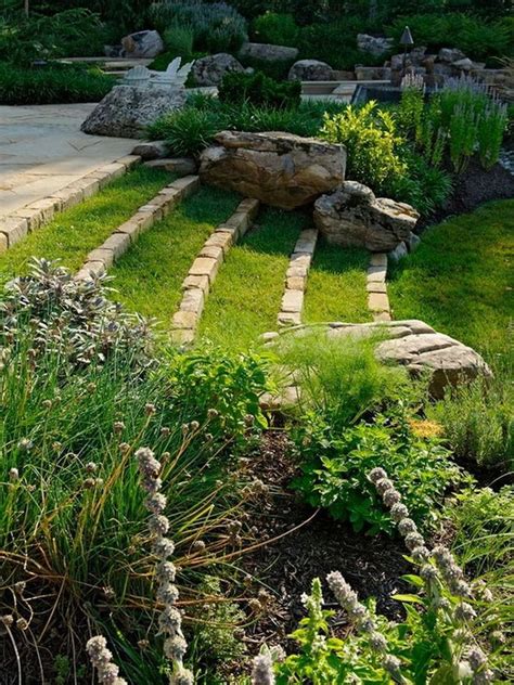 Amazing Modern Rock Garden Ideas For Backyard 37 Sloped Backyard