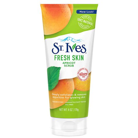 It makes my skin really soft and it smells really good! St. Ives Fresh Skin Apricot Scrub - Esfoliante Facial ...