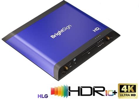 Digital Skyltning Brightsign Hd225 4k Digital Signage Mediaplayer