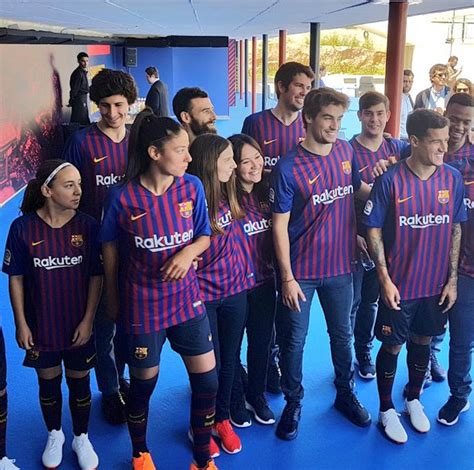 New Barca Jersey 2018 2019 Nike Fc Barcelona Home