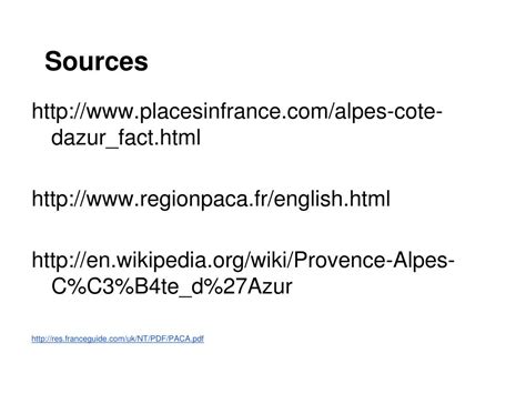 Ppt Provence Alpes C O Te Dazur Powerpoint Presentation Free