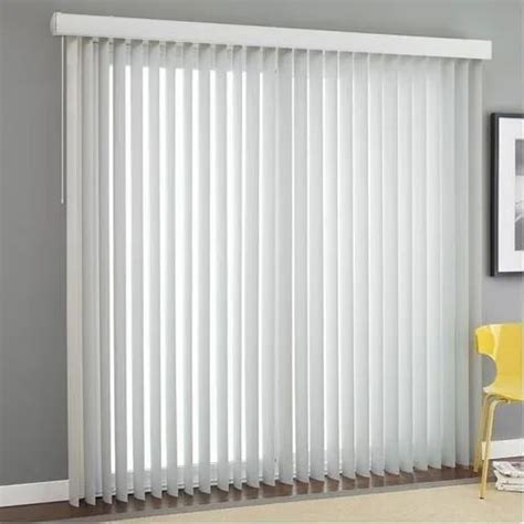 White Pvc Vertical Blind For Home Office And Hotel At Best Price In