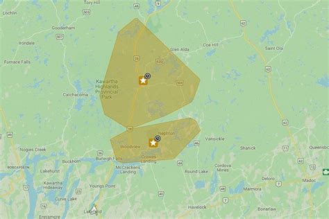 Hydro One Power Outage Map Map