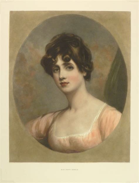 Miss Fanny Kemble Mezzotint 1889