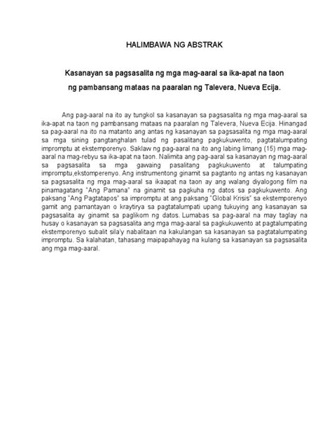 Halimbawa Ng Ibat Ibang Uri Ng Lagom Pdf