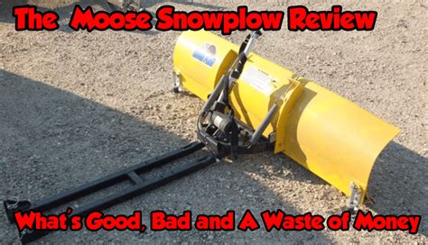 The Moose Snow Plow Review Atv Guide