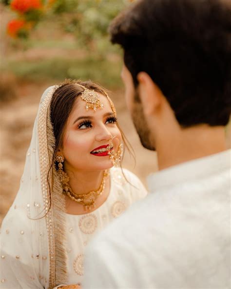 Exclusive Wedding Photoshoot Of Hafsa Khan And Shaheer Khan From Their