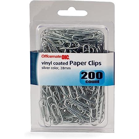 Amazon Com Officemate Small Size Paper Clips Silver In Pack Office Products