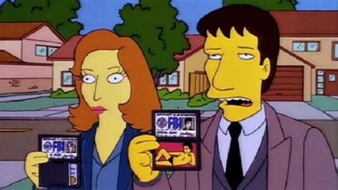 The 100 Greatest Simpsons Guest Stars X Files The Simpsons Cartoon