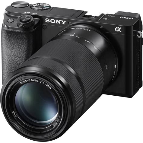 Sony Alpha A6100 Mirrorless Digital Camera With 16 50mm And 55 210mm