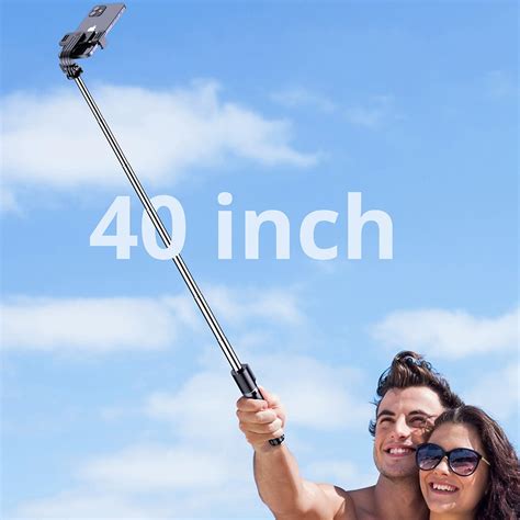 Bluetooth Selfie Stick Tripod With Wireless Remote 40‘ Atumtek®