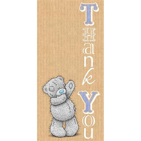 Thank You Me To You Bear Card A01zs098 Me To You Bears Online Store